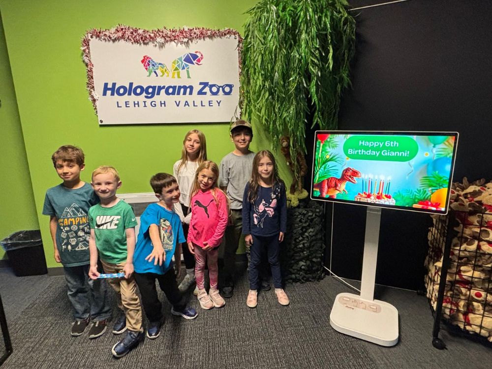 Birthday party at Hologram Zoo in Easton, PA Birthday party at Hologram Zoo in Easton, PA